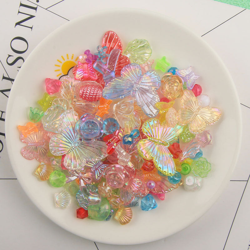 Wholesale 50pcs/pack Colorful Mixed Baroque Resin Cream Phone Case